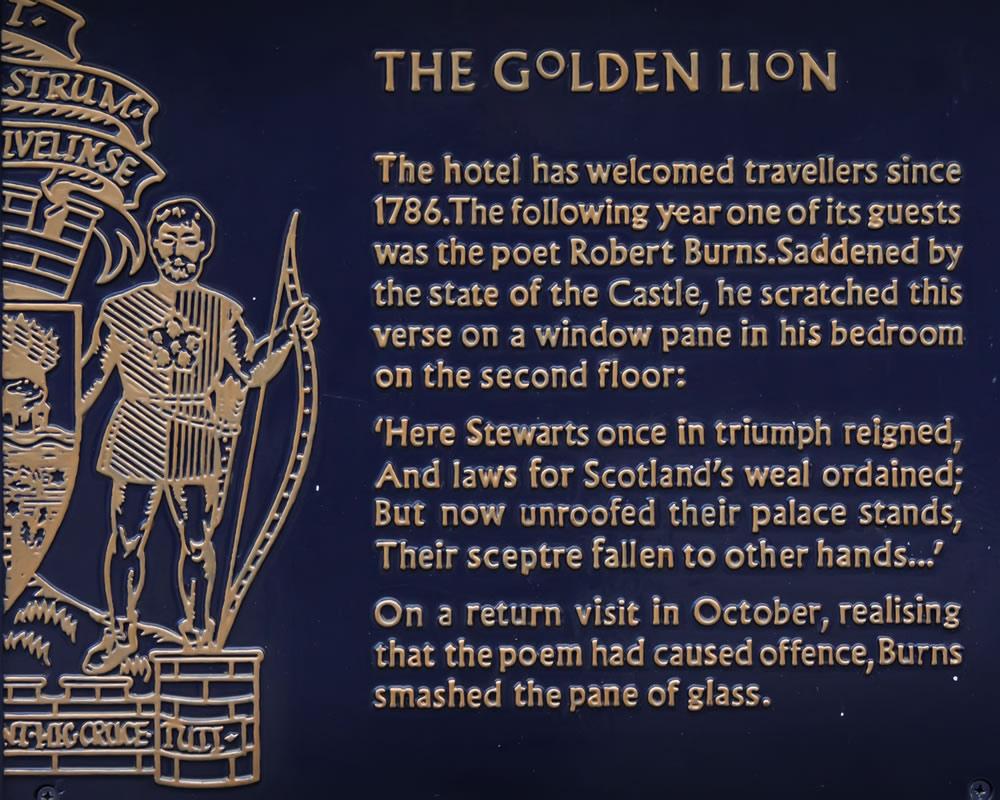 Golden Lion Hotel Stirling Dış mekan fotoğraf